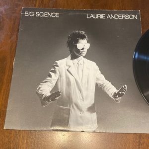 Laurie Anderson Big Science vinyl record - early electronic